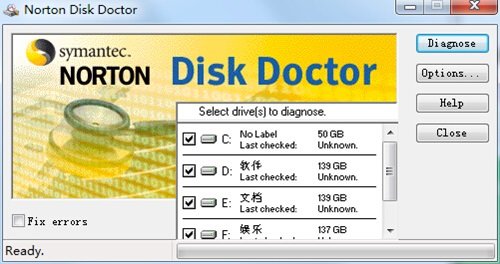 Norton Disk Doctor(3)